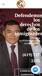 Mobile Screenshot of abogadosinmigracionsandiego.com